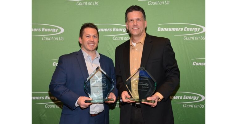 Consumers Energy Awards Future Energy Group and McLaren Health Care Project of the Year