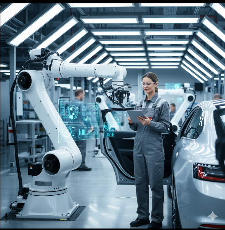 The AI-Powered Industrial Revolution: How Intelligent Machines are Reshaping Global Production