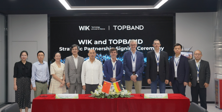 Topband and WIK Forge Strategic Partnership to Advance Smart Manufacturing and Sustainable Innovation