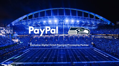 Seattle Seahawks Partner with PayPal to Transform Fan Payments and Digital Ticketing Experience